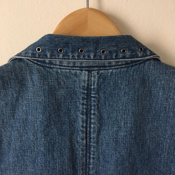 Vintage 90's Denim Jean Vest - Picture 3 of 8